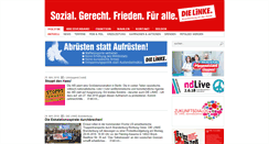Desktop Screenshot of dielinke-stadt-brb.de